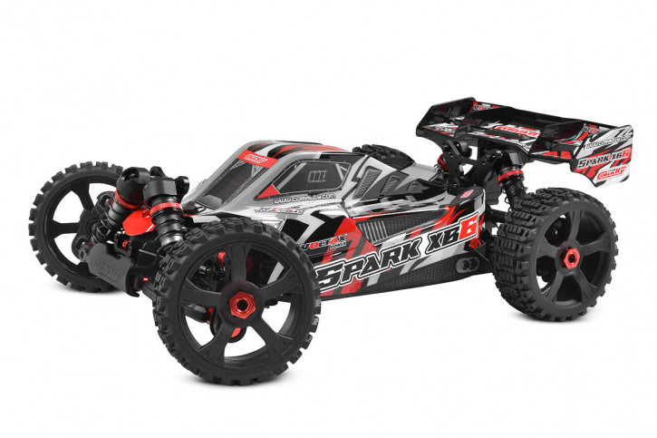 Team Corally - SPARK XB-6 - RTR - Red - Brushless Power 6S - No Battery - No Charger