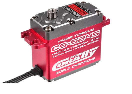 Team Corally - CS-5245 HV Ultra High Torque Servo - High Voltage - Coreless Motor - Steel Gears - Ball Beared - Full Alloy Case