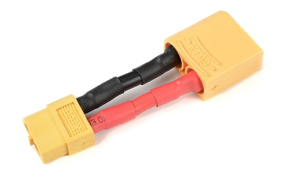 Revtec - Power adapter cable - XT-60 jack <=> XT-90 connector - 12AWG silicone cable - 1 St