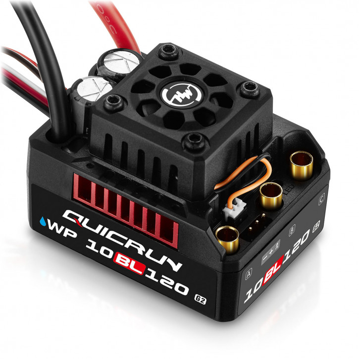 Hobbywing QuicRun WP10BL120 G2 Brushless ESC 120A 2-4s