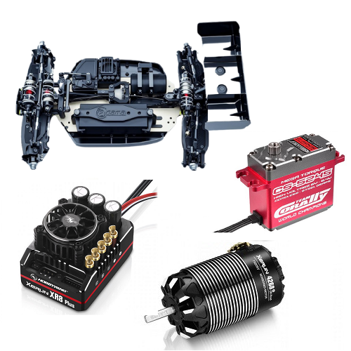 Agama N1E Racing Sparset Hobbywing Xerun XR8 Plus G2S Combo 4268 2200kV +Doyono DHS 60