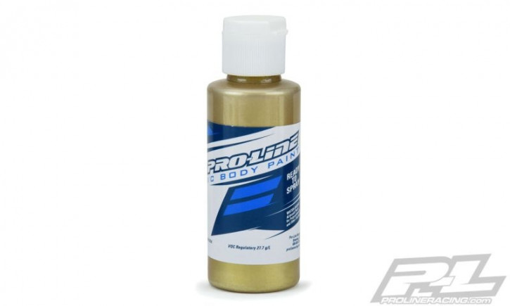 Pro-Line RC Body Paint - Metallic Gold speziell für Polycarbonate / Airbrush-Farbe