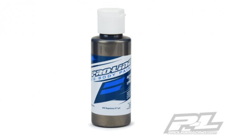 Pro-Line RC Body Paint - Metallic Zinn speziell für Polycarbonate / Airbrush-Farbe
