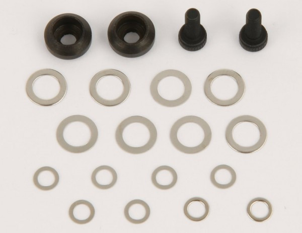 Shim set for clutch bells with screw M3x8mm