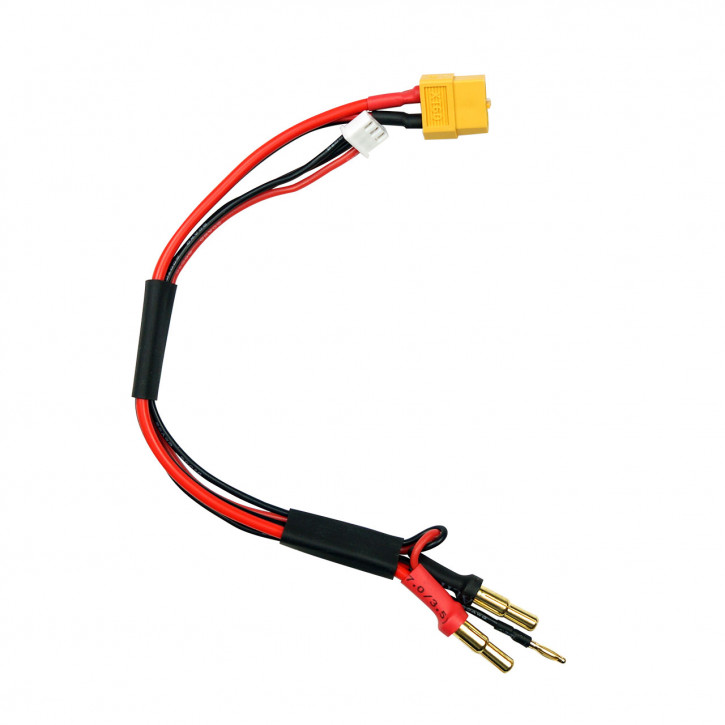 SkyRC charging cable for XT60 2s battery with 4mm or 5mm bushing