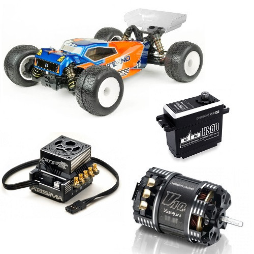 Tekno ET410 2.1 Racing  Sparset CATS-10- 160A  ESC+7,5T HW Motor+  Doyono DHS 60