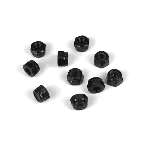 TKR1201-M3 Locknuts (black, 10pcs)