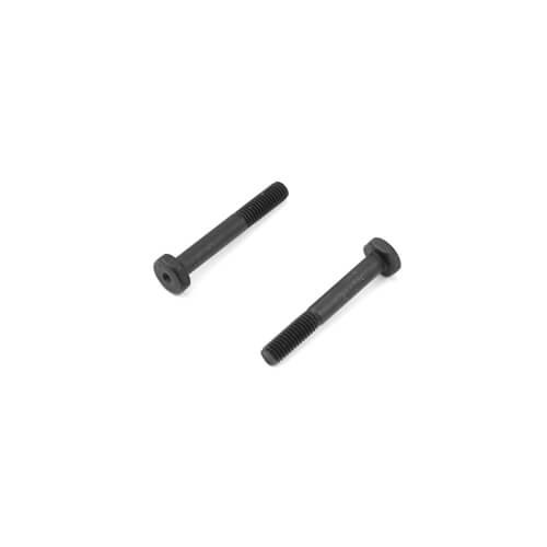 TKR1250-TKR1250-Steering Link Screws (black, steel, 2pcs)