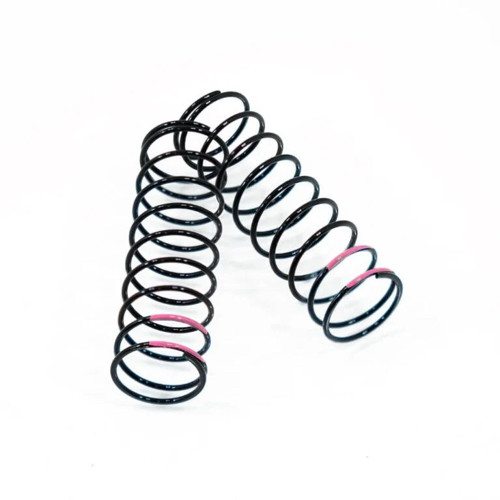 TKR6030D – Shock Spring Set (1.5 x 10.5T, 3.38lb/in, 73mm, pink)