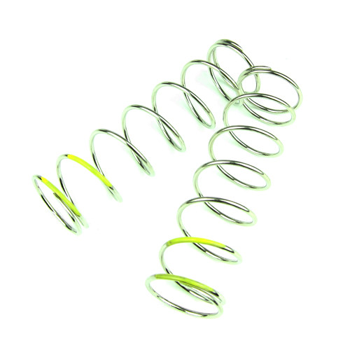 TKR6092-Shock Spring Set (front, 1.6×8.0T, 80mm, yellow, 5.60 lb/in)