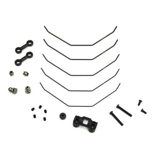 TKR6623-Sway Bar Kit (complete front, 1.0, 1.1, 1.2, 1.3, 1.4mm, EB410)