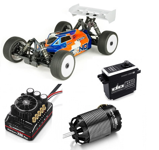 Tekno EB48 2.2 Racing  Sparset Hobbywing Xerun XR8 Plus G2S Combo 4268 2200kV +Doyono DHS 60