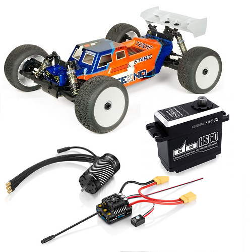 Tekno ET 48 2.2 -Basher Combo  Hobbywing Ezrun MAX8 G2S Combo 4278SD 2250kV G2R+ Doyono DHS60