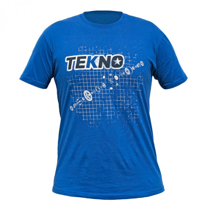 Tekno RC T-Shirt Gr. XL (diff blueprint, Next Level, dark blue)