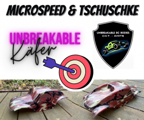 Unbreakable Karosserie Käfer "Bunte Tupfer" MT410 2.0 - made by Christian Tschuschke -