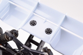 Revolution Design Buggy Wing Button Aluminium (schwarz)
